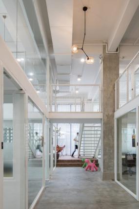 500平办公室装修实景图片大全