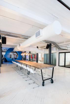 游戏公司办公室最新室内装修设计效果图图片