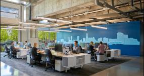 游戏公司办公室设计室内装饰图片