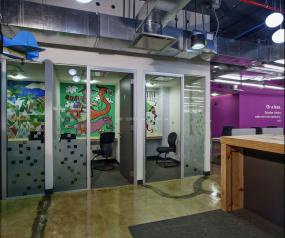 最新游戏公司办公室设计装饰效果图片