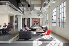 游戏公司办公室室内设计装修图片