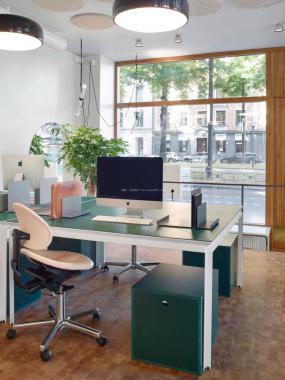 工作室室内装修设计效果图