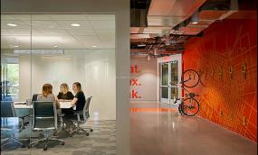 游戏公司办公室设计室内效果图片