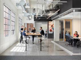 游戏公司办公室室内设计装修效果图片