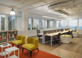 专业外国公司办公室室内装修与设计图