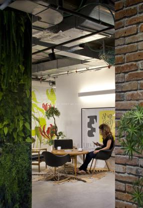 外国公司办公室室内装饰设计图片