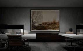 投资公司办公室最新室内装修设计效果图片