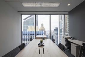 投资公司办公室设计室内装饰效果图片