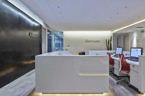 高端设计公司办公室装修效果图