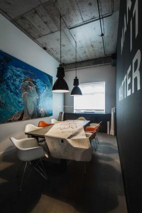 化工企业办公室室内外装修效果图大全