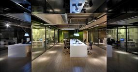 设计公司办公室设计装修效果图片大全