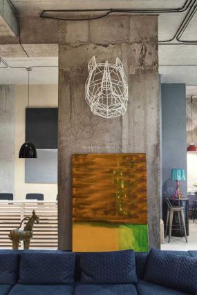 化工企业办公室室内设计图片赏析