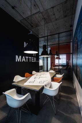 化工企业办公室室内设计装修效果图片大全