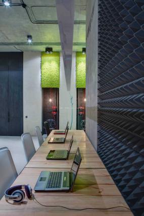 化工企业办公室装修设计效果图片库