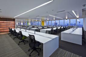 设计公司办公室室装修效果图