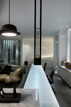 传媒文化公司办公室设计室内装修效果图