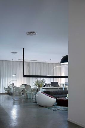 传媒文化公司办公室室内设计装饰效果图