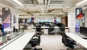 传媒文化公司办公室设计装修效果图片