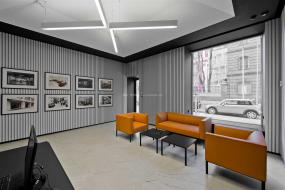 机械公司办公室装修实景图片