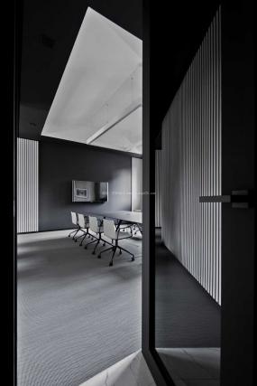 机械公司办公室装修方案效果图