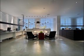 传媒文化公司办公室设计室内装修实景图片