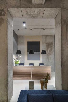 化工企业办公室设计装修效果图片