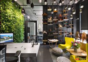 最新机械公司办公室室内装饰设计效果图