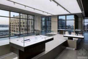 机械公司办公室室内装修设计效果图