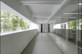 传媒文化公司办公室室内装修实景图