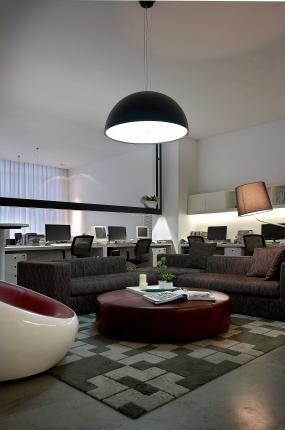 传媒文化公司办公室室内设计图片赏析