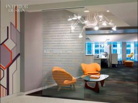 时尚办公室隔断设计装修图片大全