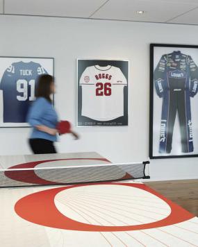 体育运动公司办公室室内装饰装修效果图片大全