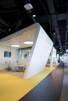 体育运动公司办公室装潢设计效果图片