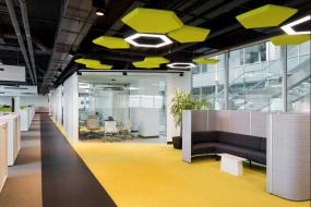 体育运动公司办公室装修设计效果图片库