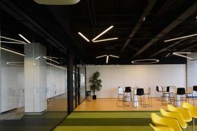 体育运动公司办公室设计装饰效果图