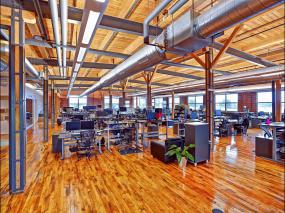 体育运动公司办公室室内装修设计效果图片