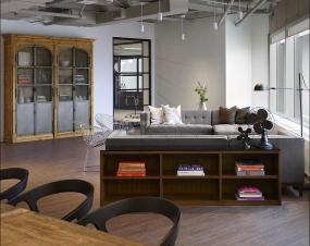 律师事务所办公室最新室内装修设计效果图片2018