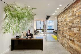 写字楼前台装修效果图