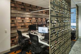 律师事务所办公室装饰室内效果图