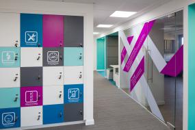 员工办公室隔断效果图大全