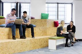 工业公司办公室装潢图片