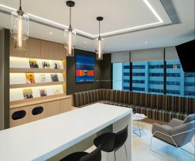 通信公司办公室最新室内装饰设计效果图片大全