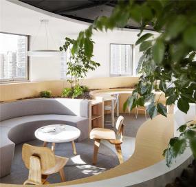 工业公司公司办公室室装修效果图