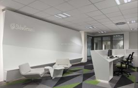 教育办公室前台装修图片