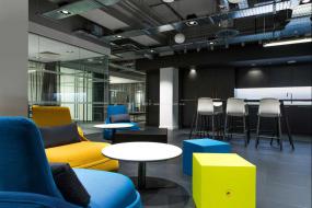 工业公司办公室装修实景图图片大全