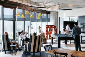 工业公司办公室装修装潢效果图