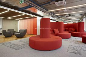 通信公司办公室最新室内装修效果图片