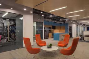 工业公司办公室装饰装修效果图