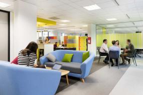 工业公司办公室装饰装修效果图大全