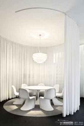 软件公司办公室最新室内装修设计效果图片2018